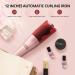 Shop 2024 Automatic Hair Curler - Upgraded Curling Iron with Anion Protection & Dual Voltage - Smart Anti-Stuck Feature 3 Temps & Timers in Rose Gold - Buy Online on SooperMarket.com