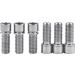 Wanyifa M8 x 20mm Titanium Ti Bolt with Washer for BMX Bicycle Stem - Pack of 6 | Lightweight and Durable Titanium Bolts - Buy Online on SooperMarket.com