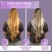 Purple Conditioner for Blonde Hair - Sulfate & Paraben Free Toner - Eliminate Brassy Tones for Color Treated Bleached Silver White & Gray Hair - Unisex Care - Buy Online on SooperMarket.com