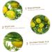 HOMSFOU 4 Pcs Artifical Flower Arrangements Strawberry Home Decor Strawberry Decorations for Home Ramo De Flores Artificiales Home Decoration Artificial Branches Household Vase Plastic - Buy Online on SooperMarket.com