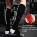 3 Pairs Wide Calf Plus Size Compression Socks 20-30 mmHg for Swelling - 3XL Sports 007 - Buy Online on SooperMarket.com