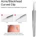 Blackhead Remover Tool JOLIFILE Upgraded 9 Pcs Pimple Popper Tool Kit Extractor Tools with Tweezers Removal Comedone Whitehead Set Large Size-Silver - Buy Online on SooperMarket.com
