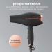 CONAIR INFINITIPRO 1875 Watt AC Motor Pro Hair Dryer with Ceramic Technology Black & Infinitipro Rose Gold Ceramic Flat Iron 1-Inch Hair Dryer + Ceramic Flat Iron 1-Inch - Buy Online on SooperMarket.com