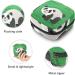 Anna Cowper Green Pandan Sanitary Napkin Storage Bag | Multi-colored Portable Period Bag for Women | Menstrual Cup & Nursing Pad Holder - Buy Online on SooperMarket.com