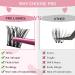 Cluster Lashes 72 Pcs Lash Clusters DIY Eyelash Extension Individual Cluster Eyelashes Tender Style Self-Application Fluffy Super Thin Band Reusable Soft & Comfortable(Tender-D-8-16mix) 8-16 mix Tender - Buy Online on SooperMarket.com