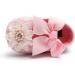 Cute Baby Girl Flower Shoes + Headband Set | Non-Slip Soft Toddler Shoes for Special Occasions | Christening and Wedding Party Shoes | 6-12 Months | Color Pink - Buy Online on SooperMarket.com