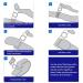 Orthopedic Toe Bunion Corrector Set Adjustable Day/Night Support for Pain Relief and Toe Alignment - Buy Online on SooperMarket.com