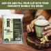 Wild Monk Creamy Matcha Cup Lining (1kg) 67 Servings Premium Cup Lining Powder Form Add Flavor to Bubble Tea & Desserts - Buy Online on SooperMarket.com