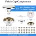 CENOZ Marine Grade Stainless Steel Snap Kit - 314PCS | Boat Cover & Furniture Snaps with Setting Tool - Silver - Buy Online on SooperMarket.com