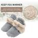 TMEOG Baby Booties Slippers | Infant Boots for First Walking | Winter Sock Crib Shoes | Boys Girls 0-18 Months | Light Grey White Furry - Buy Online on SooperMarket.com