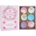 Handmade Bathing Ball Cleaner Gift Set - 6 Pieces for Dry Skin & Spa Baths | Perfect Birthday & Mother's Day Gift for Her & Him - Buy Online on SooperMarket.com