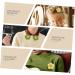 EXCEART 50 Pcs Hairpin Accessories Bow Phone Case Knitted Flowers Patches Puff Flower Diy Charm Child Plaque - Buy Online on SooperMarket.com