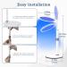 Red Light Lamp for Face 100LEDs Red and Blue Light Device 415nm Blue & 660nm Red & 850nm Infrared Light Adjustable Height Angle & Brightness for Home/Office Use Red&Blue - Buy Online on SooperMarket.com