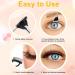 Premium Eyelash Separator Comb & 2 Mascara Fan Brushes - Dual Head Lash Shaper Tool for Perfect Eye Makeup | International Shipping - Buy Online on SooperMarket.com