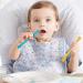 Meartchy Teething Tubes - 6 Pack Silicone Chew Straws for Babies 0-6 and 6-12 Months - Buy Online on SooperMarket.com