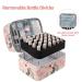 Buru s Double-Layer Nail Polish Organizer & Dryer Case - Holds 27 Bottles - Flamingo Yellow - Buy Online on SooperMarket.com