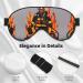 SSIMOO Firefighter Eye Mask | Soft & Breathable Sleep Patch for Women | Perfect for Travel & Relaxation | Black - Buy Online on SooperMarket.com