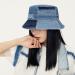 GuanGu Distressed Denim Bucket Hat | Wide Brim Sun Cap for Men & Women | Lightweight & Packable for Beach & Travel - Large-X-Large - Buy Online on SooperMarket.com