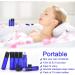 Alledomain 10Pcs 10ml Essential Oils Roller Bottles - Cobalt Blue Glass Rollers with Stainless Steel Balls | International Shipping Available - Buy Online on SooperMarket.com