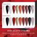 Saviland Halloween Acrylic Powder Set - 10 Colors for French Nails & 3D Nail Art - Professional Red Brown Black Polymer Powder - DIY Gifts - Gorgeous Party Queen - Buy Online on SooperMarket.com