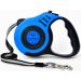 Pet's Playground | Retractable Dog Lead For Small Dogs | Glow In The Dark Puppy Lead | Reflective Dog Lead | Puppy Leash | Long Dog Lead | Strong Dog Lead | Dog Leads | Heavy Duty Dog Lead | Blue | 5M 5M Blue