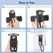PU Leather Stethoscope Holder Clip - Lightweight Portable Holster for Nurses EMTs & Medical Students - Compatible with 3M Littmann & Most Stethoscopes - Black - Buy Online on SooperMarket.com