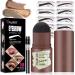 Black Eyebrow Stamp Stencil Kit Black for Black Women Perfect Water Resistant Eyebrow Powder Stamp