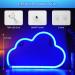 Xiyunte LED Neon Cloud Sign | Battery/USB Operated Wall Decoration | Blue Neon Light for Home & Office - Buy Online on SooperMarket.com