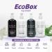 Infuse 10 Piece Ecobox All-In-Kit | Lavender Mint Soap Shampoo Conditioner Body Wash & Lotion - Bulk Hotel Toiletries | Luxury Personal Care Products - Buy Online on SooperMarket.com