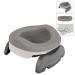 Potette Plus Potty Value Pack - Kalencom 2in1 Portable Potty & Reusable Collapsible Liner (White/Gray) - Buy Online on SooperMarket.com