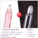 Alledomain 10Pcs 10ml Essential Oil Roller Bottles Refillable Transparent Rose Gold Glass Roll on Bottles Clear Roll Bottles with Stainless Balls & Rose Gold Cap Include Label Dropper & Opener Color 1 - Buy Online on SooperMarket.com
