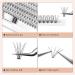 240 Pcs 10D C Curl 0.10mm DIY Eyelash Extension Cluster Lashes Kit 8-14mm - Professional Reusable Makeup Mini Extensions for Home Use - Buy Online on SooperMarket.com