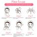 24pcs Wax Strips - Face, Eyebrow, Arms, Legs, Underarm Hair Removal for Women - Cold Facial Waxing Strips - Bikini Ready - Double Sided - Home & Travel Friendly - Buy Online on SooperMarket.com