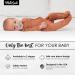 Milk Snob Calm n Cuddle Silicone Pacifier 6-18 Months | BPA Free Teether & Soother for Baby Girl and Boy | Stage 2 Gray Linen - Ideal Baby Registry & Shower Gift - Buy Online on SooperMarket.com