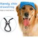 Pawaboo Adjustable Dog Baseball Cap XL Blue - Sun Protection Outdoor Sport Hat for Small Dogs with Ear Holes - Buy Online on SooperMarket.com