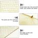 Invisible Hair Nets for Women - 20pcs Blonde Elastic Edge Mesh Hair Bun Nets - Ideal for Ballet, Gymnastics - 50cm/20inch - Buy Online on SooperMarket.com
