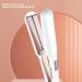Buy 40W Professional Hair Straightener & Curler | Fast Heating Flat Iron - White US Plug 110-240V | International Shipping Available - Buy Online on SooperMarket.com