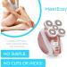 Meeteasy Electric Leg Shaver for Women - Rechargeable Painless Lady Razor - Cordless Bikini Trimmer in Gold - Buy Online on SooperMarket.com