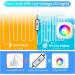 Lylmle 10W LED Pool Lights - Smart Color Changing Underwater Lighting with App Control Dimmable & Timer IP68 Waterproof 8m Cable for Easy Installation - Buy Online on SooperMarket.com