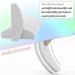 20 PCS Mini Half Moon Nail Buffer Block - Double-Sided Sponge Polish Sanding Buffer for Gel & Acrylic Nails (Grey) - Buy Online on SooperMarket.com