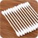 MoonyLI Bamboo & Cotton Disposable Cotton Swabs - Eco-Friendly 200 Count Wooden Ear Applicators - Buy Online on SooperMarket.com
