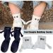 Magnetic Suction 3D Doll Couple Socks - Cute Novelty Socks for Couples - White, 1 Pair - Buy Online on SooperMarket.com