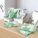 12 Pack Clover Washcloths - Soft & Absorbent Face and Body Wash Cloths in Mint Green - Buy Online on SooperMarket.com