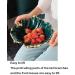 Kitchen Countertop Fruit Rack Fruit Basket Fruit Bowl Fruit Basket Bowl Ceramic Fruit Bowl Creative Fruit Basket Countertop Fruit Bowl Stand Bread Vegetable Snacks Organizer Storage for Kitchen Onecolor - Buy Online on SooperMarket.com