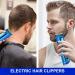 KEMEI Blue Hair Clippers for Men Cordless Clippers for Hair Cutting Professional Barber Clippers USB Rechargeable Wireless Haircut Clippers km-075 - Buy Online on SooperMarket.com