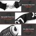 Looxmeer 90cm Bicycle Lock - High Safety Chain Lock with 5-Digit Code Hardened Steel Black - Secure Your Bike Anywhere - Buy Online on SooperMarket.com