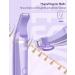 EESKA Bikini Trimmer for Women - 2-in-1 Electric Lady Clipper for Painless Hair Removal - Rechargeable IPX7 Waterproof Shaver - Purple - Buy Online on SooperMarket.com