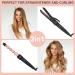 EMOCCI PRO 5 in 1 Curling Wand Set - Ceramic Tourmaline Barrels - Rose Gold - Buy Online on SooperMarket.com