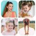 Lusofie 12 Pcs Ball Hair Ties - Acrylic Blingbling Ponytail Holders for Girls and Kids - Buy Online on SooperMarket.com