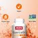 Quercetin 500 mg - Bioflavonoid - Quercetin Dietary Supplement - 100 Servings (Veggie Caps) - Supports Cellular Function Cardiovascular Health Immune Health & Response - Buy Online on SooperMarket.com